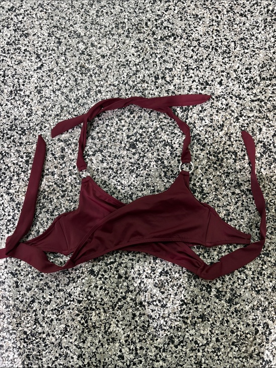 VENUS Other - VENUS Burgundy Halter Bikini Top